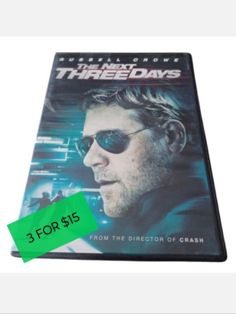 The Next Three Days Russell Crowe Action Adventure DVD Movie Crime Romance Film